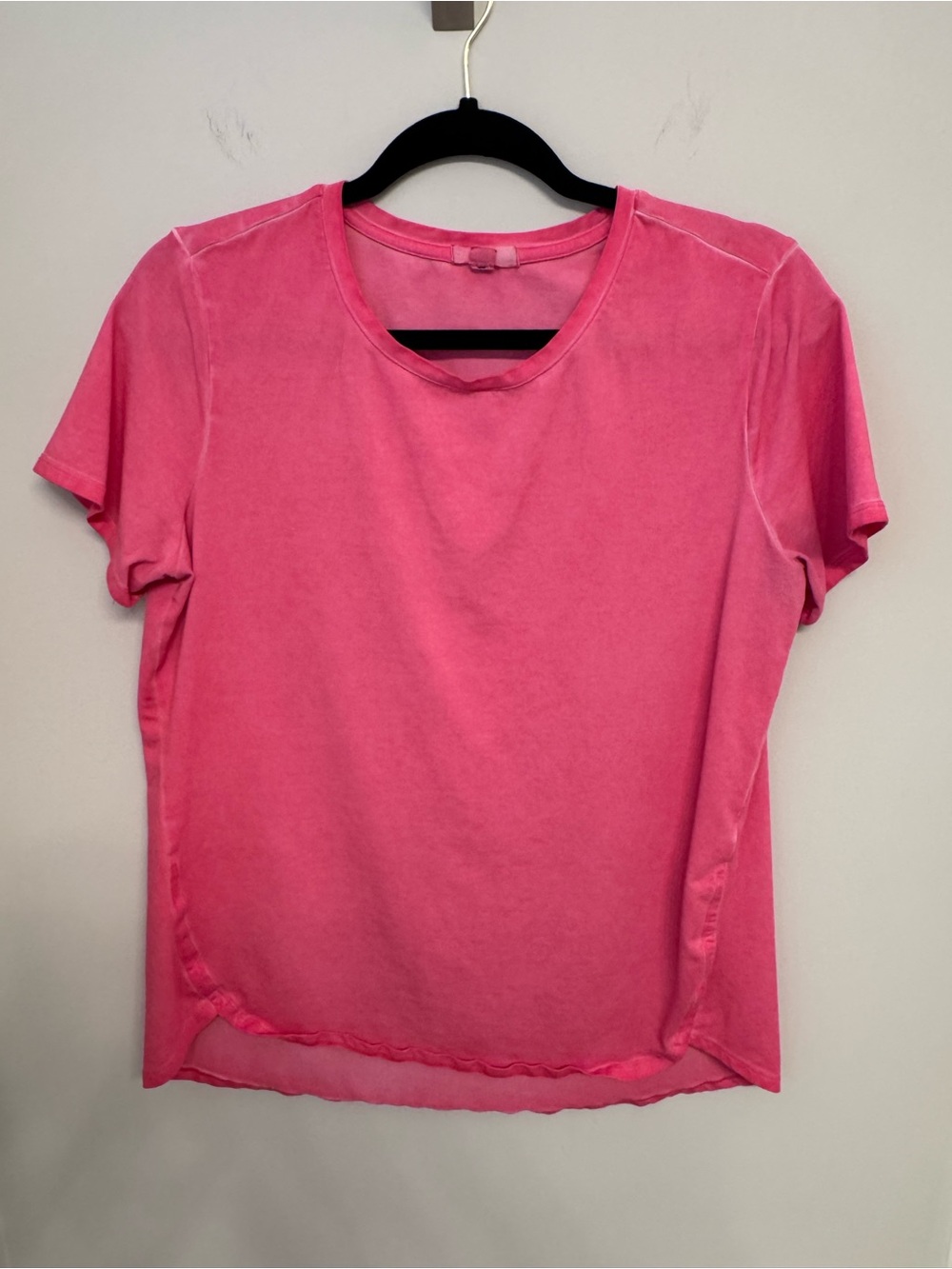NWOT Pink Nic + Zoe Short-Sleeve Crewneck Top